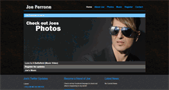 Desktop Screenshot of joeperrone.me